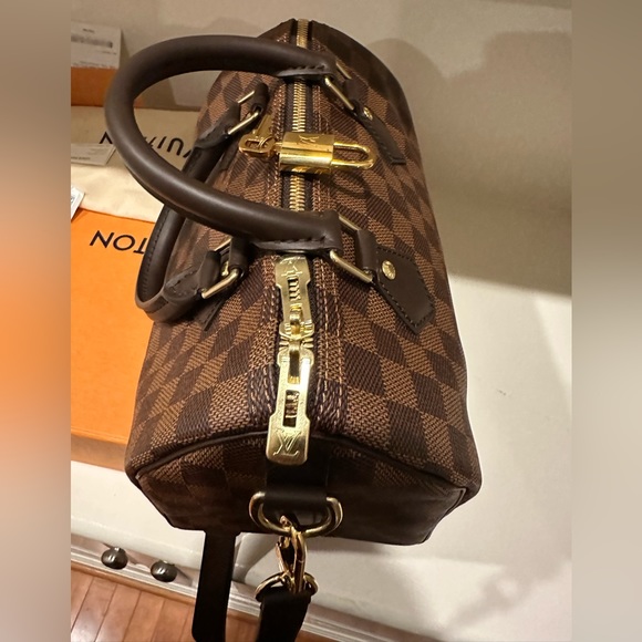 SOLD New in Box Louis Vuitton Speedy Bandoulière 25 Damier Canvas Ebene - Picture 3 of 16
